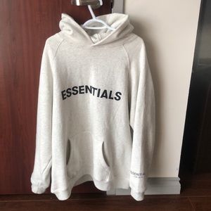 Essentials grey sweater size L